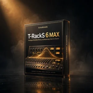 IK Multimedia T-RackS 6 MAX complete mixing and mastering suite with 53 plugins