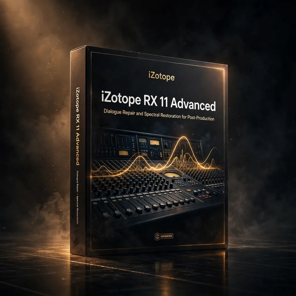 1500000433455 iZotope RX 11 Advanced complete audio repair suite for dialogue and restoration