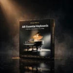AIR Essential Keyboards collection with 13 instruments including grand piano, Rhodes, Wurlitzer, Clavinet, tonewheel organ and harpsichord