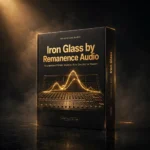 Remanence Audio Iron Glass – Analog Mastering EQ plugin interface with five parallel EQ bands and modelled tube circuitry