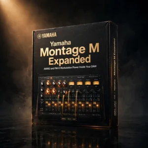 Yamaha Montage M Expanded Softsynth for Mac & Windows — AWM2 and FM-X workstation synthesizer with Super Knob