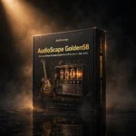 AudioScape Golden58 Preamp stereo tube preamp and saturation plugin developed with Kiive Audio