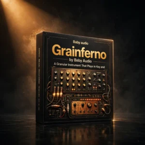 Baby Audio Grainferno – Granular Synthesizer Plugin for Mac and Windows with dual sample sources and tempo-synced grains