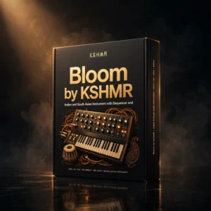 Bloom by KSHMR Download | Indian & South Asian Virtual Instrument 3D software box artwork