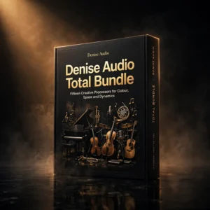 Denise Audio Total Bundle – Complete Plugin Collection Download software box and plugin interfaces