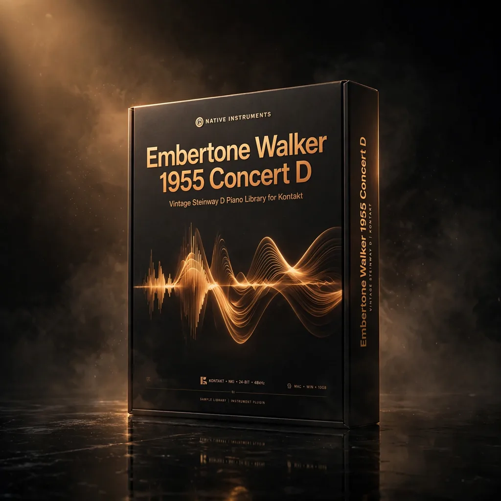 EMB-WLK55-CD Embertone Walker 1955 Concert D – The Ultimate Steinway Grand Piano VST concert grand artwork