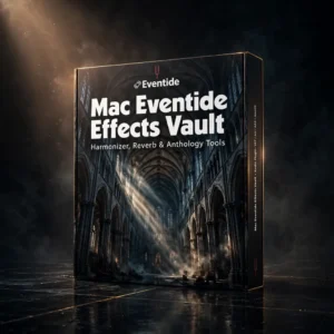 Eventide Bundle Mac – Legendary Effects Plugins Collection software box and effects interface for Mac composers