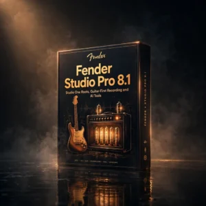 Fender Studio Pro 8.1.0 for Windows & Mac | Professional Music Production Software — DAW with Fender amp modelling and Studio Assistant
