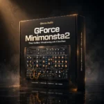 GForce Minimonsta2 virtual analog synthesizer with three oscillators, resonant filter and X-Modifier modulation system