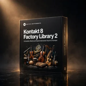Kontakt 8 Factory Library 2 epic sound collection with orchestral and cinematic instruments