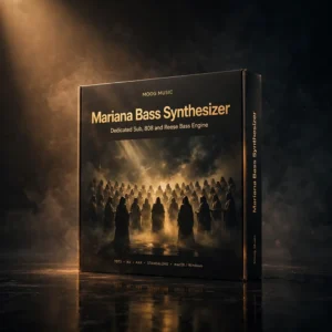 Mariana Bass Synthesizer deep modern bass plugin for Mac and Windows sub bass production