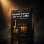 3D software box artwork for Neural DSP Archetype Cory Wong X for Mac – Clean Guitar Plugin, showing Cory Wong's signature clean guitar rig
