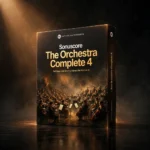 The Orchestra Complete 4 – Sonuscore’s Ultimate Kontakt Library 3D software box artwork for Kontakt