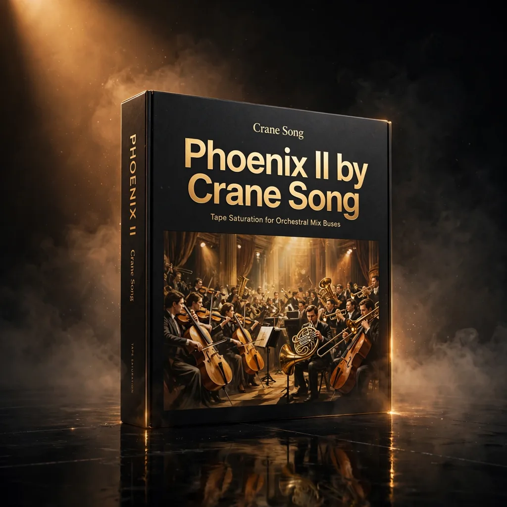 PHOENIXII-001 Crane Song Phoenix II professional tape saturation plugin AAX and AU for Mac and Windows
