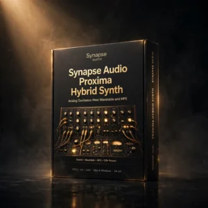 Synapse Audio Proxima hybrid synthesizer plugin for Mac and Windows with wavetable oscillators