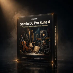 Serato DJ Pro Suite 4 – Professional DJ Software for Mac & Windows performance interface with decks and library