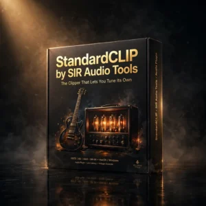 SIR Audio Tools StandardCLIP – Advanced Clipper Plugin for Mac and Windows with 256x oversampling and waveform metering