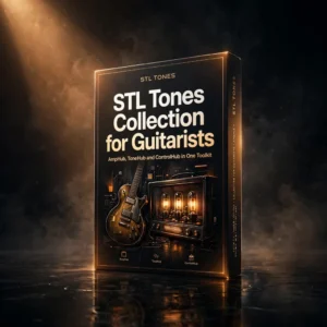 STL Tones Bundle for Windows & Mac | Complete Guitar & Mixing Plugin Collection — AmpHub, ToneHub, ControlHub and Libra guitar software box