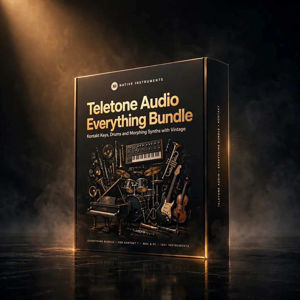 TA_0013 Teletone Audio Everything Bundle – Complete Virtual Instrument Collection Download software box and Kontakt interfaces