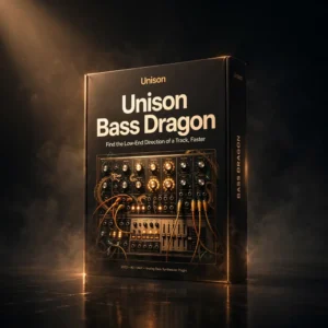 Unison Bass Dragon bass production tool for creating powerful basslines, deep sub and aggressive low-end foundations