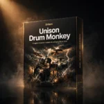 Unison Drum Monkey intelligent drum pattern generation plugin with kick, snare, clap and hi-hat MIDI grooves