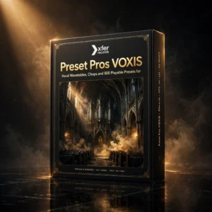 Preset Pros VOXIS for Serum 2 vocal synth preset library with 500 presets, vocal wavetables and vocal chop instruments