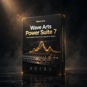 Wave Arts Power Suite 7 – Mixing & Mastering Plugins Bundle (Mac & Windows) TrackPlug and MasterVerb interfaces
