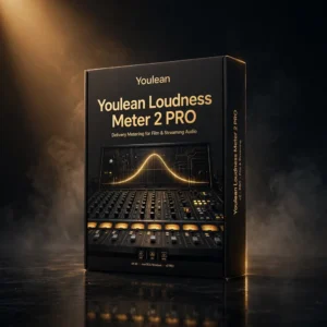 Youlean Loudness Meter 2 PRO – Professional Loudness Analyzer for Mac & Windows LUFS metering display